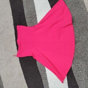 Express Raspberry Skater Dress - Medium